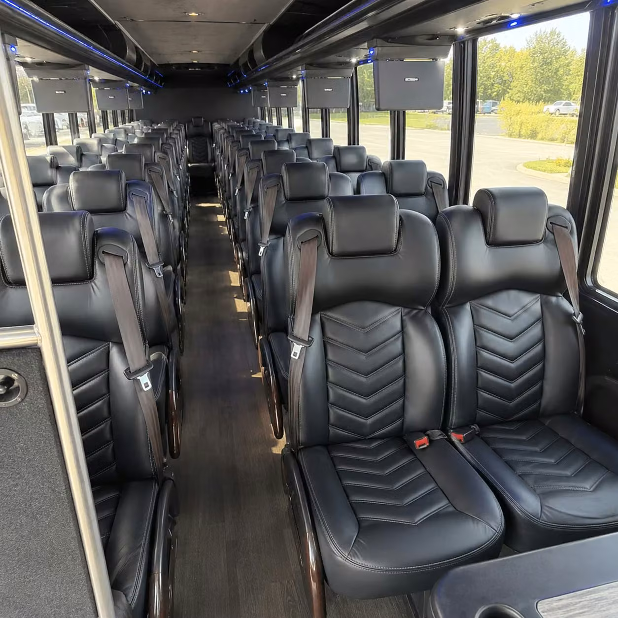 30 passenger minibus interior