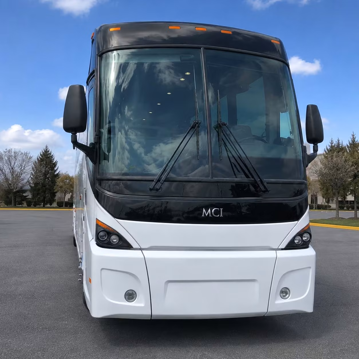 56 passenger charter bus