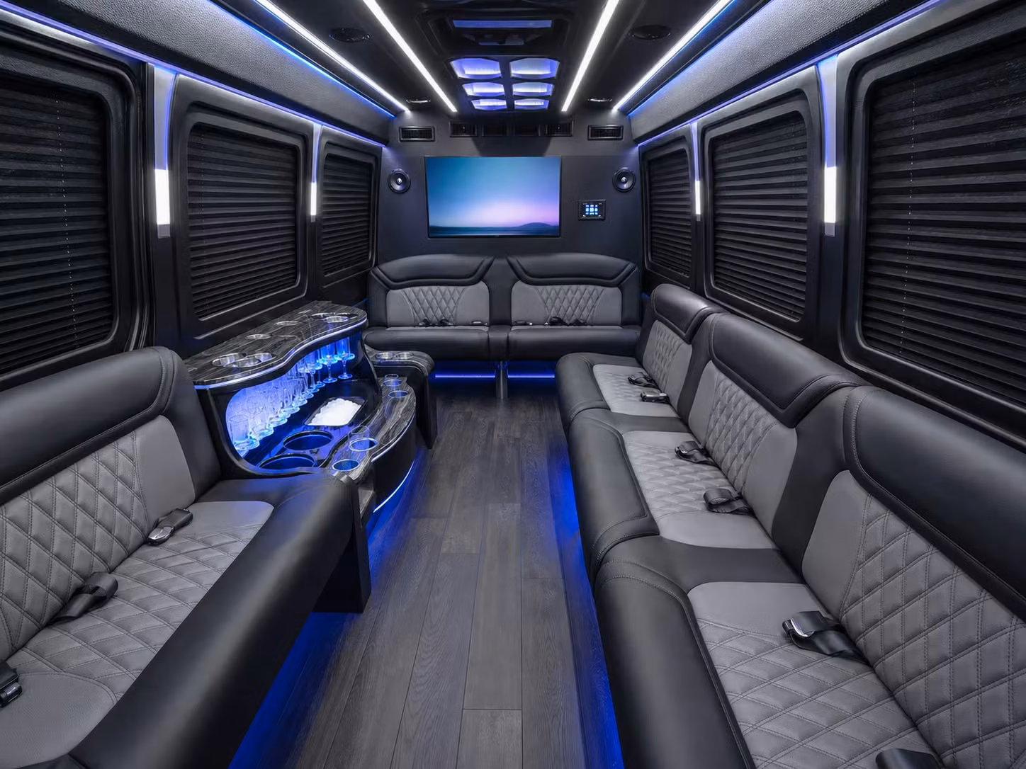 bus rental options for high point trips