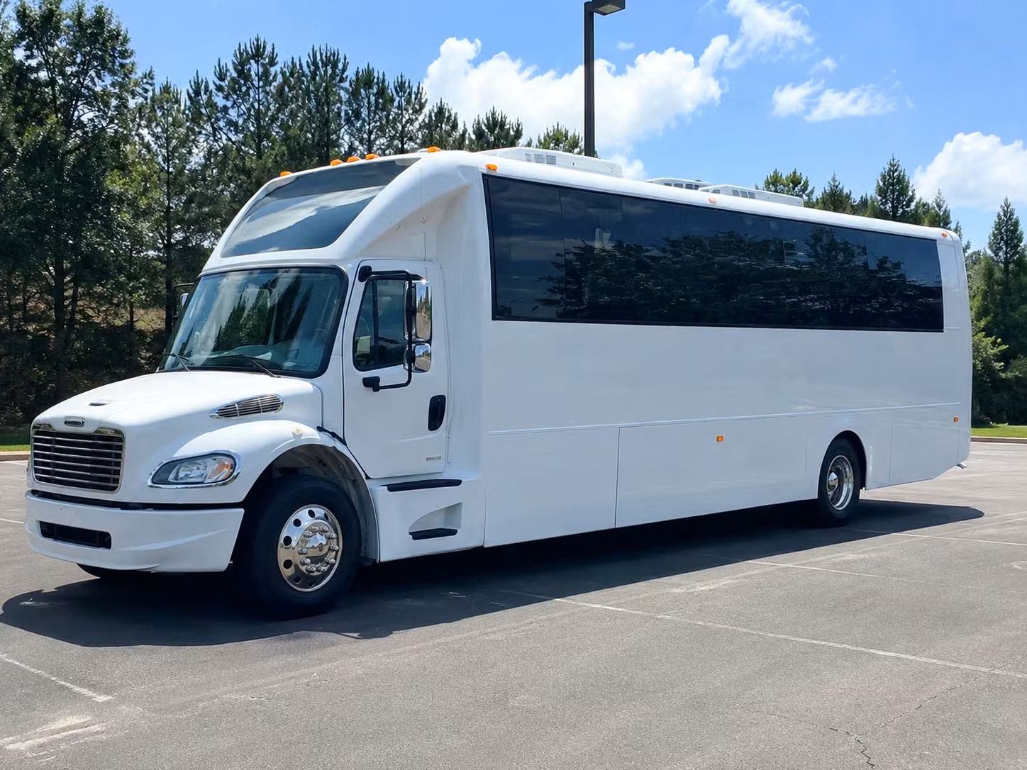 get a dedicated bridal party bus for your high point wedding day