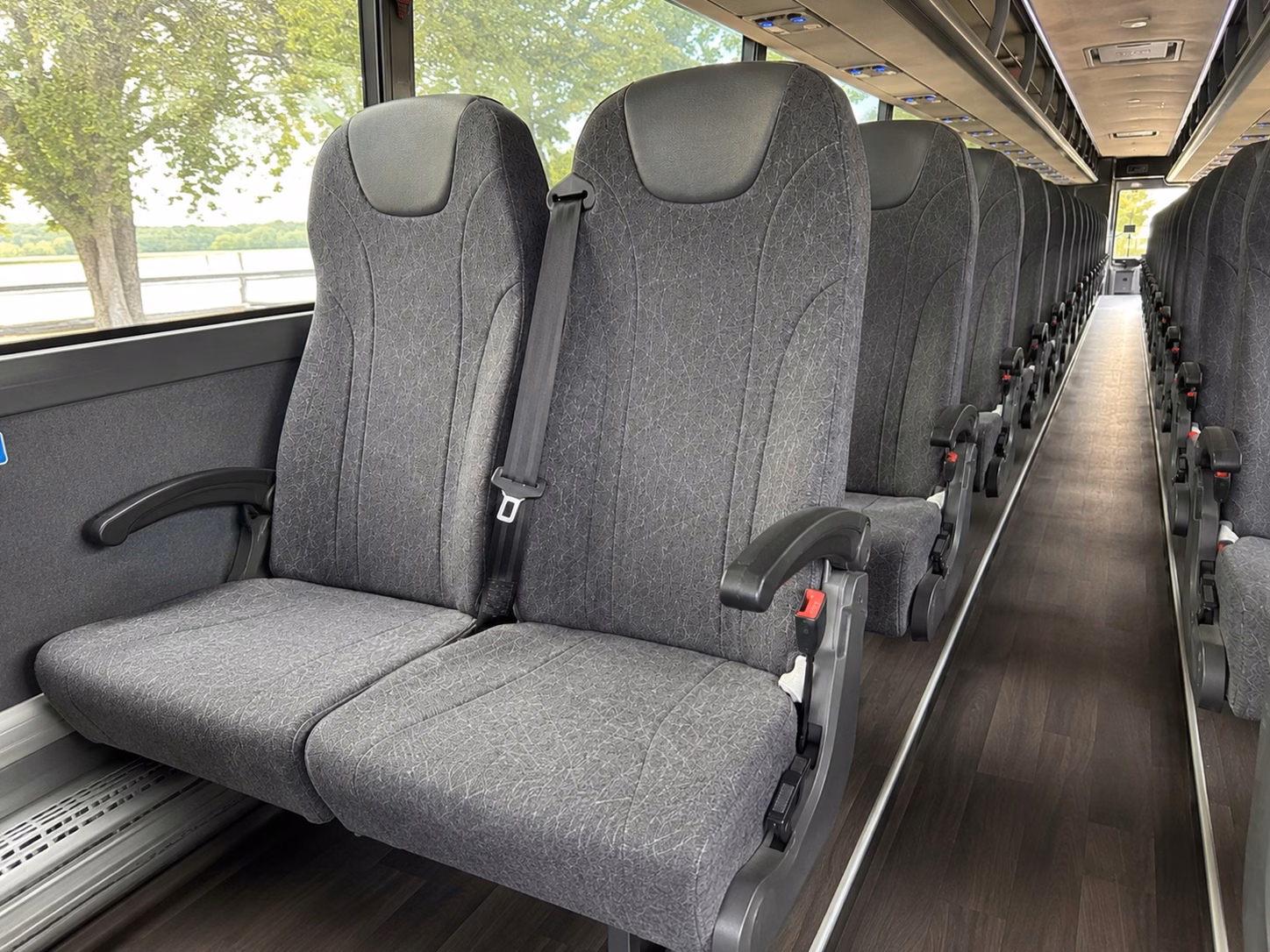 rather than fighting traffic to spectrum center rent a bus instead