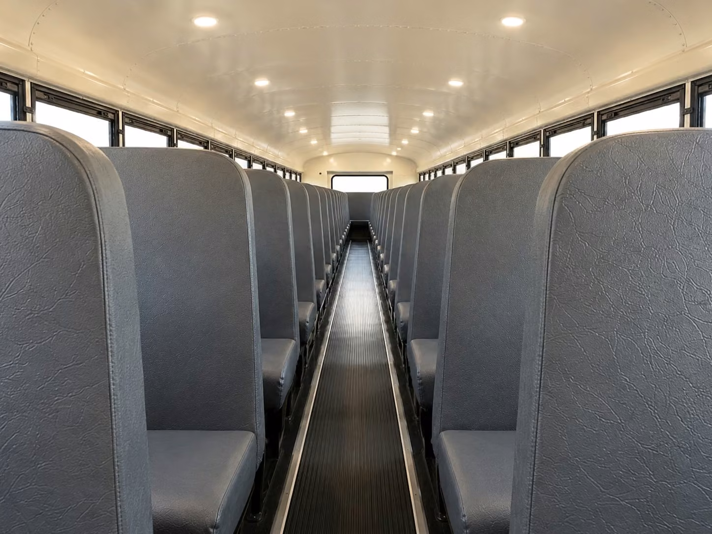 school bus interior