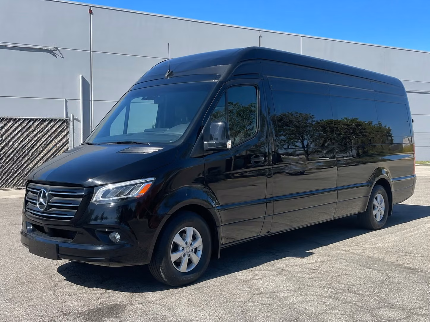sprinter van with driver